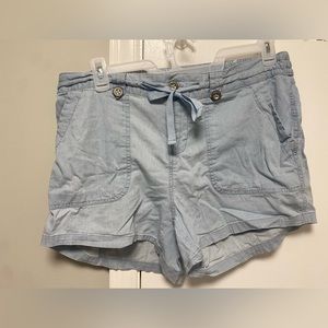 Torrid Tie-Front Shorts